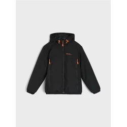 Sinsay - Softshell jakna s kapuljačom - crno