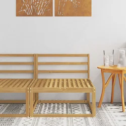Srednja sofa za van Bijela 79 x 83 x 73 cm