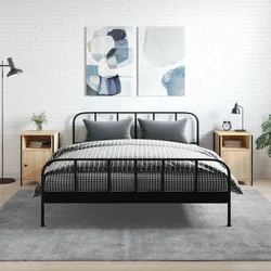 Noćni ormarići 2 kom boja hrasta 40x42x60 cm konstruirano drvo