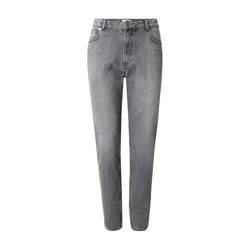 DAN FOX APPAREL Kavbojke Essential Leonhard siv denim