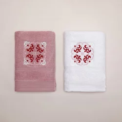 Set peskira 50x100 duet- roze etno ( 776-roze.etno )
