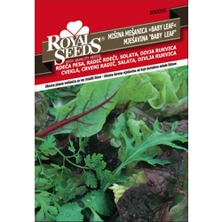 SEME ROYAL SEEDS 95 Mešanica listnatih vrtnin za BABY LEAF