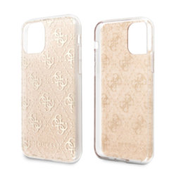 Maska Guess Faceplate Gloss za iPhone 11 Pro zlatna.