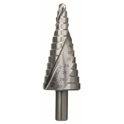 BOSCH Stepenasta burgija HSS 2608597520, 6 - 30 mm, 10,0 mm, 93,5 mm