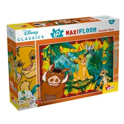 LISCIANI Puzzle Maxi Lion King 2u1 složi I oboji - 60 delova