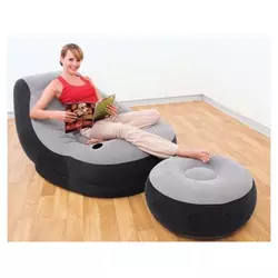 Intex Fotelja sa tabureom 99 x 1.3 x 76cm Ultra Lounge