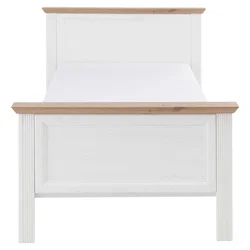 Klasični Krevet Jasmin Ii 100/200 cm , bela, hrast artisan