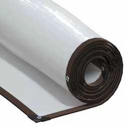 Prozirna cerada s ušicama 1x12 m polietilen