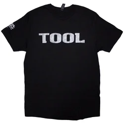 Tool Metallic Silver Logo (Sleeve Print) Black XL Majica