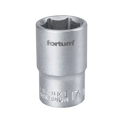 Fortum Vtična glava 1/2, 17mm, L 38mm
