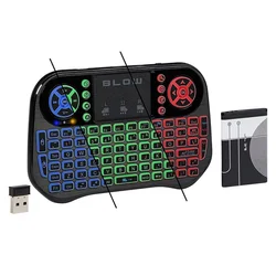 Blow 84-256# Brezžična tipkovnica 2.4ghz + Bluetooth miniks-6 + dotikalna ploščica