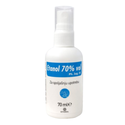 Etanol 70% u spreju, 70ml