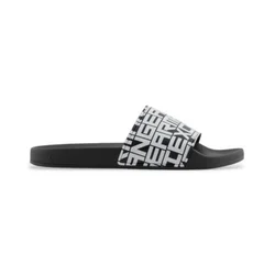Muške Armani Exchange Muške modne papuče, Crno-bele