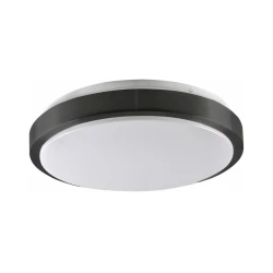 Plafonska lampa BENEDYKT 2xE27/20W/230V prečnik 33 cm crna