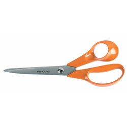 Fiskars škare 21cm-es, narančaste