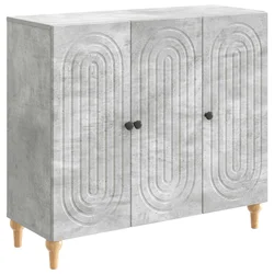 Kreveta Betonska siva 89 x 34,5 x 80 cm Konstruirano drvo