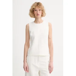 Calvin Klein Top LV044F108G Écru Regular Fit