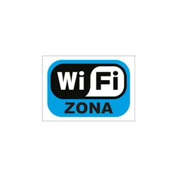 Nalepnica A7 Wi-Fi zona