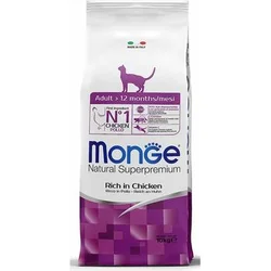Monge Superpremuim Hrana za odrasle mačke, Piletina, 10kg