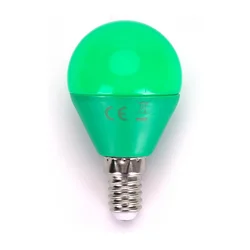 LED sijalica G45 E14/4W/230V zelena - Aigostar
