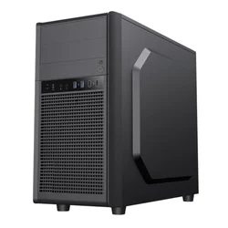 Gembird Fornax K400 Black (CCC-FC-K400, microATX črno, 2xUSB2.0, 2xUSB3.0, 1xUSB Type-C) računalniško ohišje