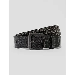 Empyre Stud Python Belt grey