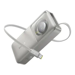 BASEUS Baseus OS Free2Pull 10000mAh 30W Power Bank + kabel (siv)
