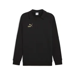 Mens Puma KING Drill Football Top, Black, Size M, Clothing