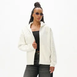 Cropp - LADIES` JOGGING TOP - white