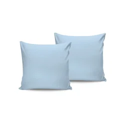 De Blue Plava Saten Jastučnica Set (2 Komada)