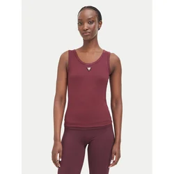 Guess Top V6YP09 K4312 Bordo rdeča Regular Fit