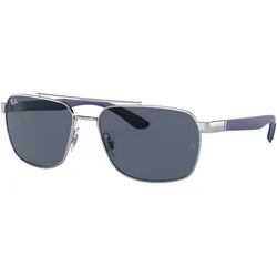 Ray-Ban RB3701 924387 ONE SIZE (59) Srebrna/Siva
