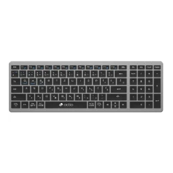 OCTIO Style K290WBT brezžična tipkovnica, Bluetooth, črna
