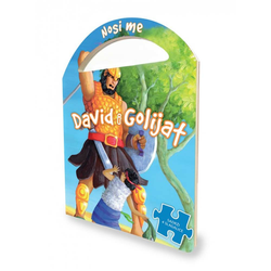 Knjiga s puzzlama: David i Golijat