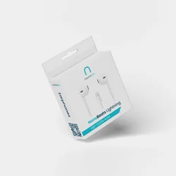 Slušalice NanoBeats NB301 za iPhone Lightning bele