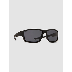 Dot Dash Huggy Blk Satin Sunglasses grey polar
