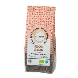 Gluteno Bio testenine brez glutena 100% ajda 8 x 250g