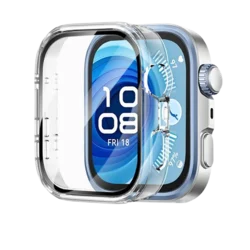 Weiqiantu Zaštita stakla za pametne satove + Zaštitna kućišta za pametne satove za Huawei Watch Fit4 Pro