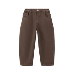 MANGO KIDS Kavbojke rjava / čokolada