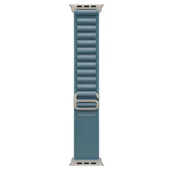49mm Light Blue Alpine Loop - Small - Natural Titanium Finish