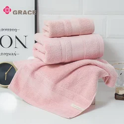 Grace Set peškira, 3 komada, Roze