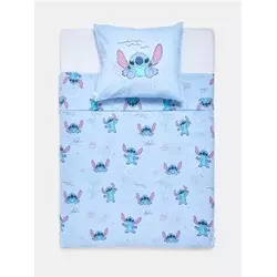 Sinsay - Komplet posteljine Stitch - svetlo plava