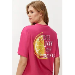 Trendyol Milla Ženska majica TWOSS24TS00233, Roze