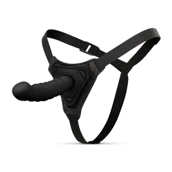Gardj Europe Silikonski strap-on – ukrivljen