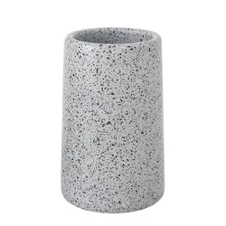 shumee Kopalniška skodelica Q-BATH PREMIUM DECOR 1555 teraco siva