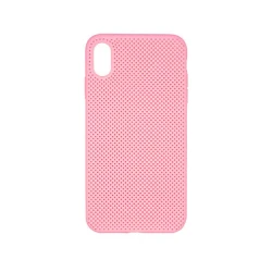 SILKY SOFT TOUCH Maska za telefon za Iphone XS Max (6.5), Svetlo roze