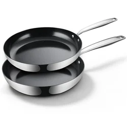 BE Living Set tava Essential Black 24-28 cm troslojni nehrđajući čelik