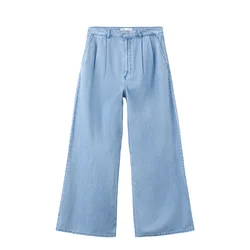 MANGO Elegantne kavbojke Ibiza  moder denim