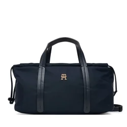 Tommy Hilfiger Ročna torba Th Soft Nylon Crossover AW0AW18993 Mornarsko modra