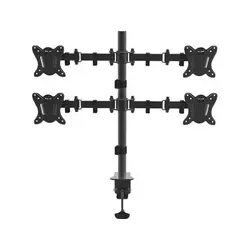 Alpha desk mount 4 x 15-27 mdo 10 kg vesa 100 x100 ( Alpha quadruple15/27 desk mount )